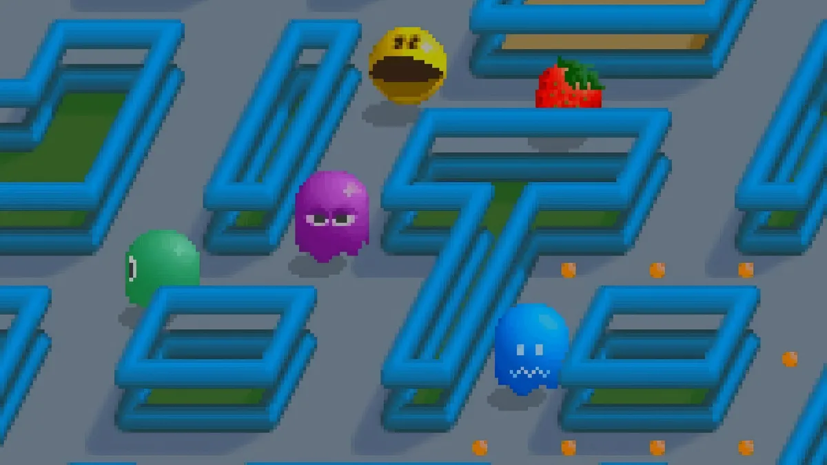 Pac Mania gameplay screenshot